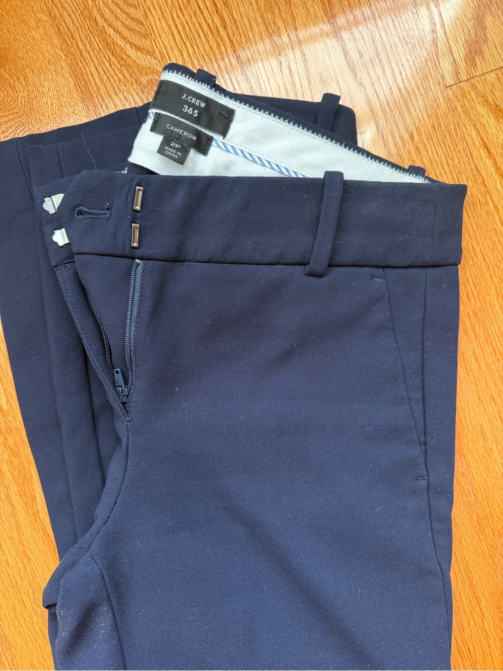 J. Crew Woman’s Cameron Pant in Navy Blue